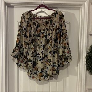 Zac & Rachel Multicolor Floral Blouse